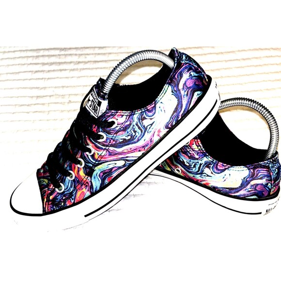 Converse  Chuck Taylor All Star Oil Slick Multi In Satin Men’s 6/ Women’s 8 - Picture 1 of 5